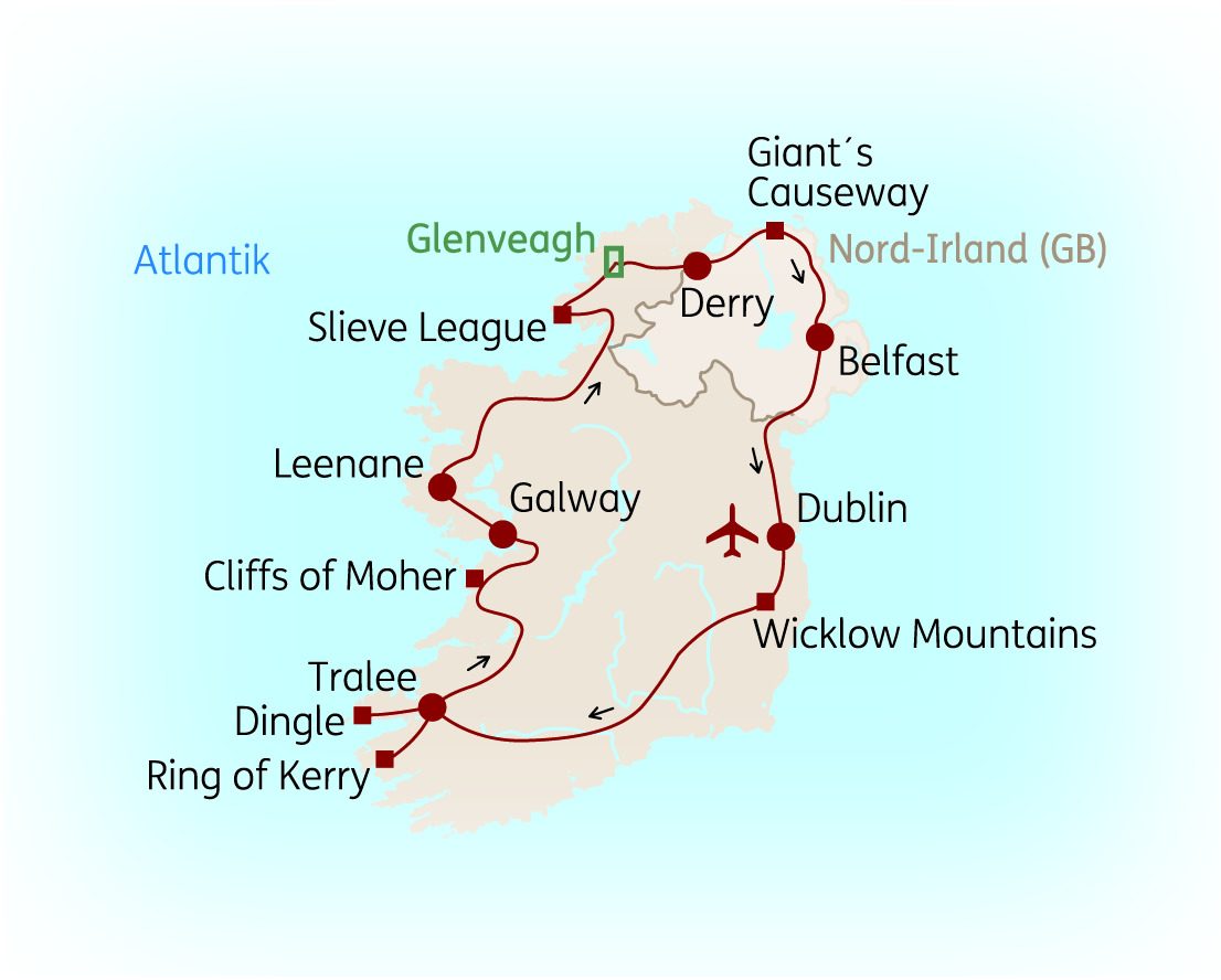 Galway & Kylemore Abbey – Irland & Nordirland: Die ausführliche Reise