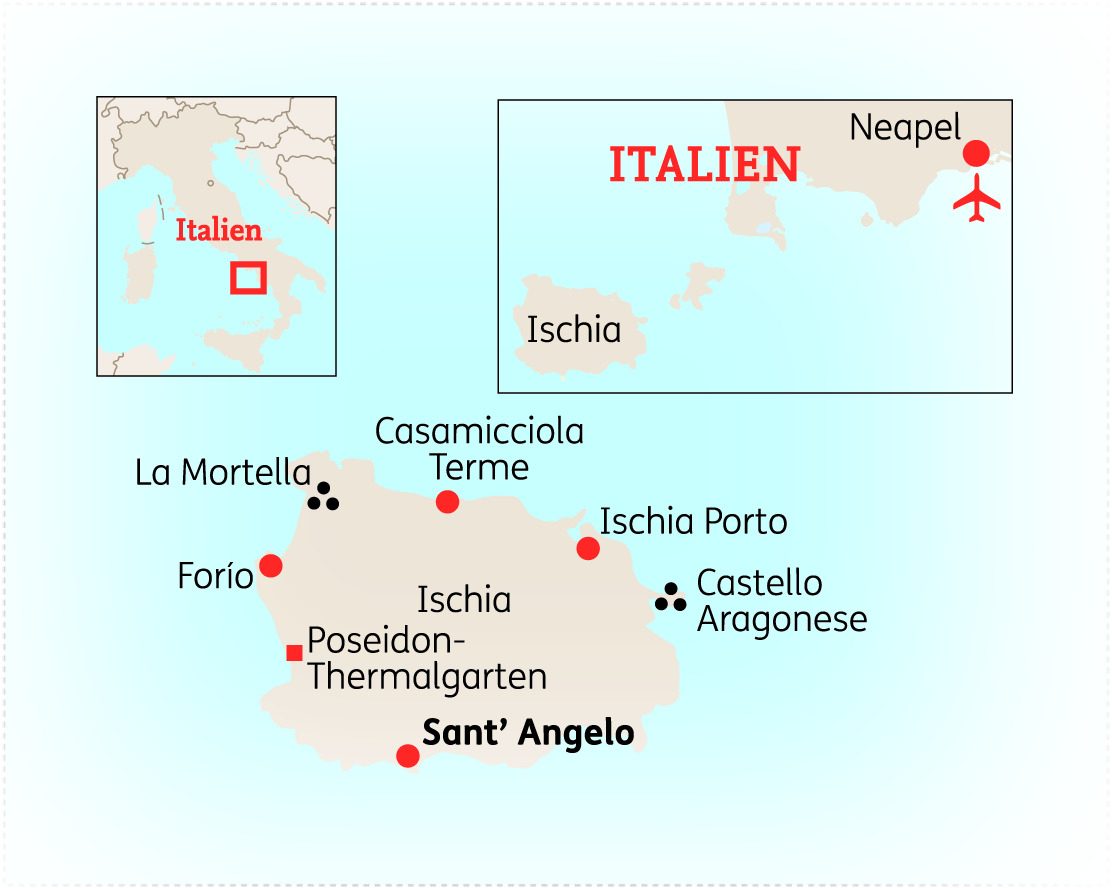 Gartenzauber La Mortella – Ischia & Golf von Neapel: Entspannung & Erholung