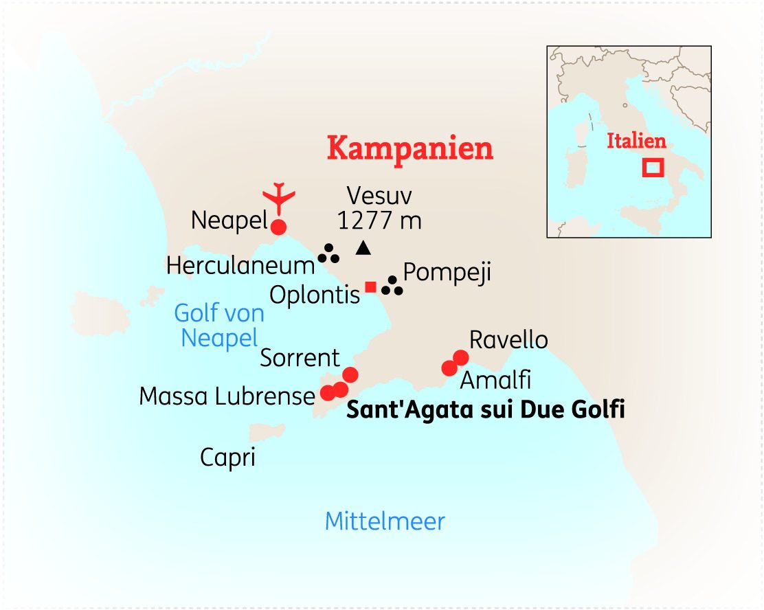 Freizeit oder zauberhafte Insel Capri – Golf von Neapel: Kulturschätze an der Traumküste