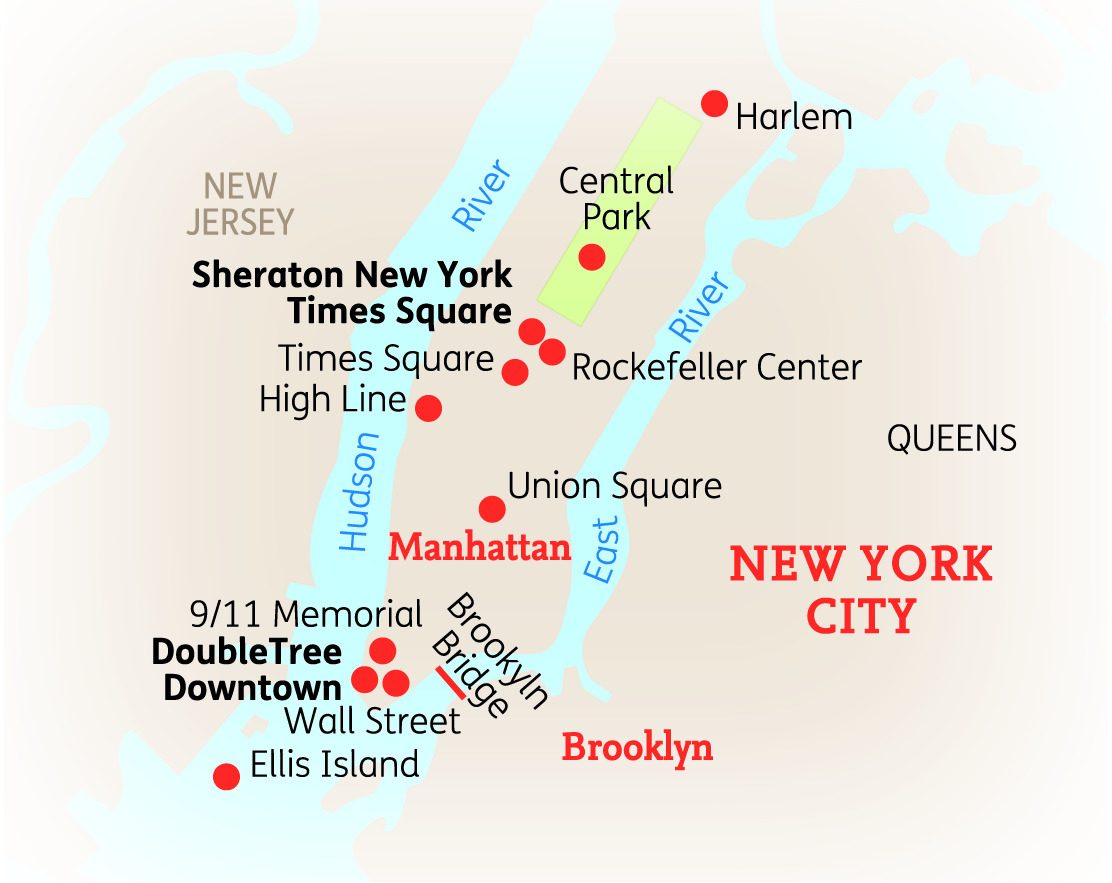 IHR 4-STERNE-HOTEL „SHERATON NEW YORK TIMES SQAURE“ – New York City: Städtereise
